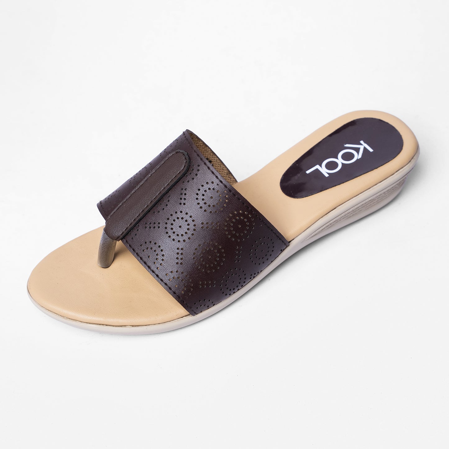 Ladies T-Strap Wedge Sandals