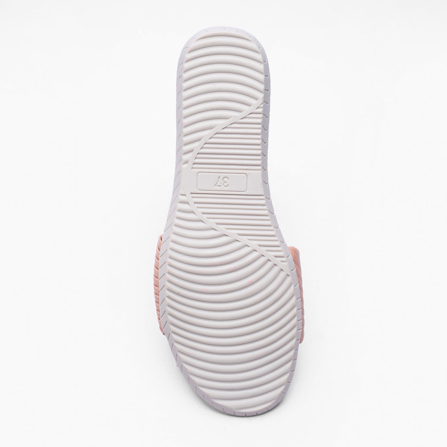 Ladies Padded Textured Slide Sandals