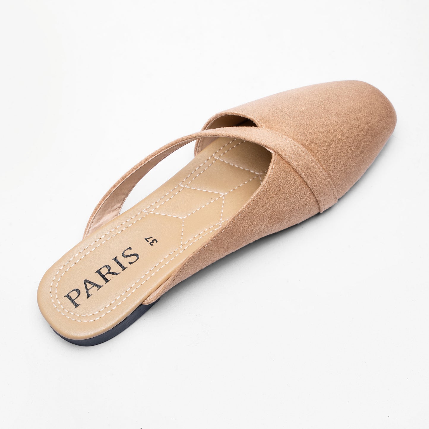 Ladies Criss-Cross Suede Half Court Shoe