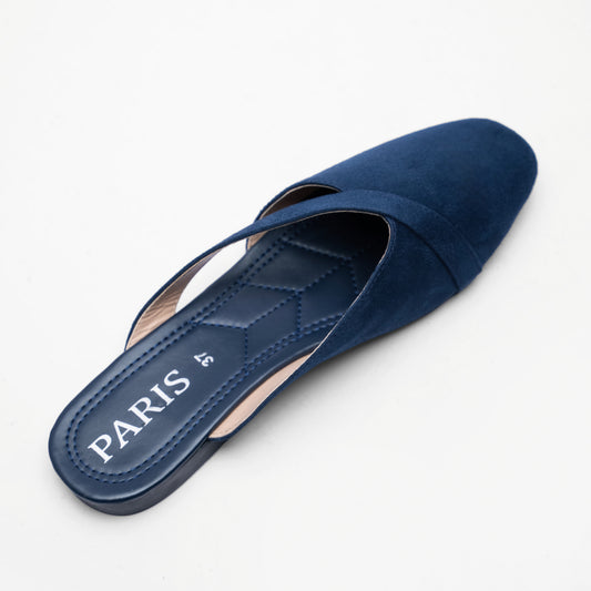 Ladies Criss-Cross Suede Half Court Shoe