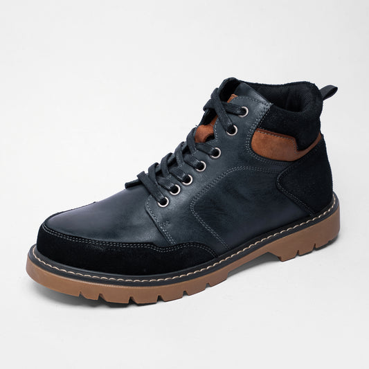 Men's Casual Lace-Up Ankle Boots