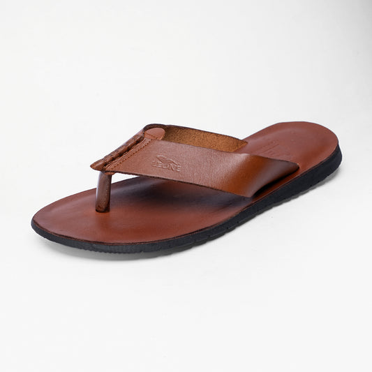 LEONE Men's Genuine Leather Sandals