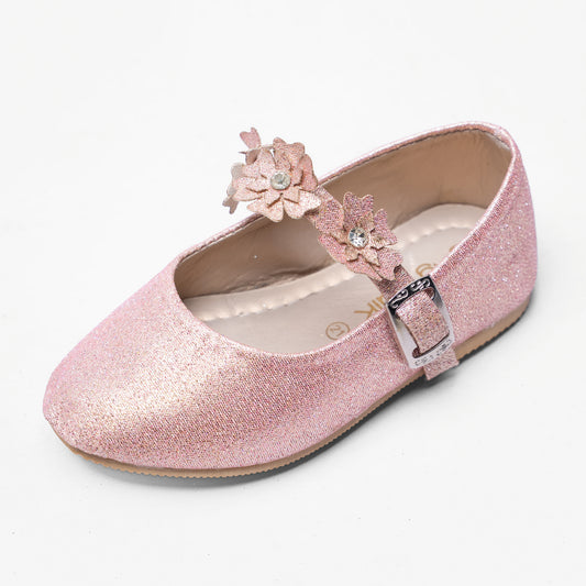Girls' Flower Strap Shoes