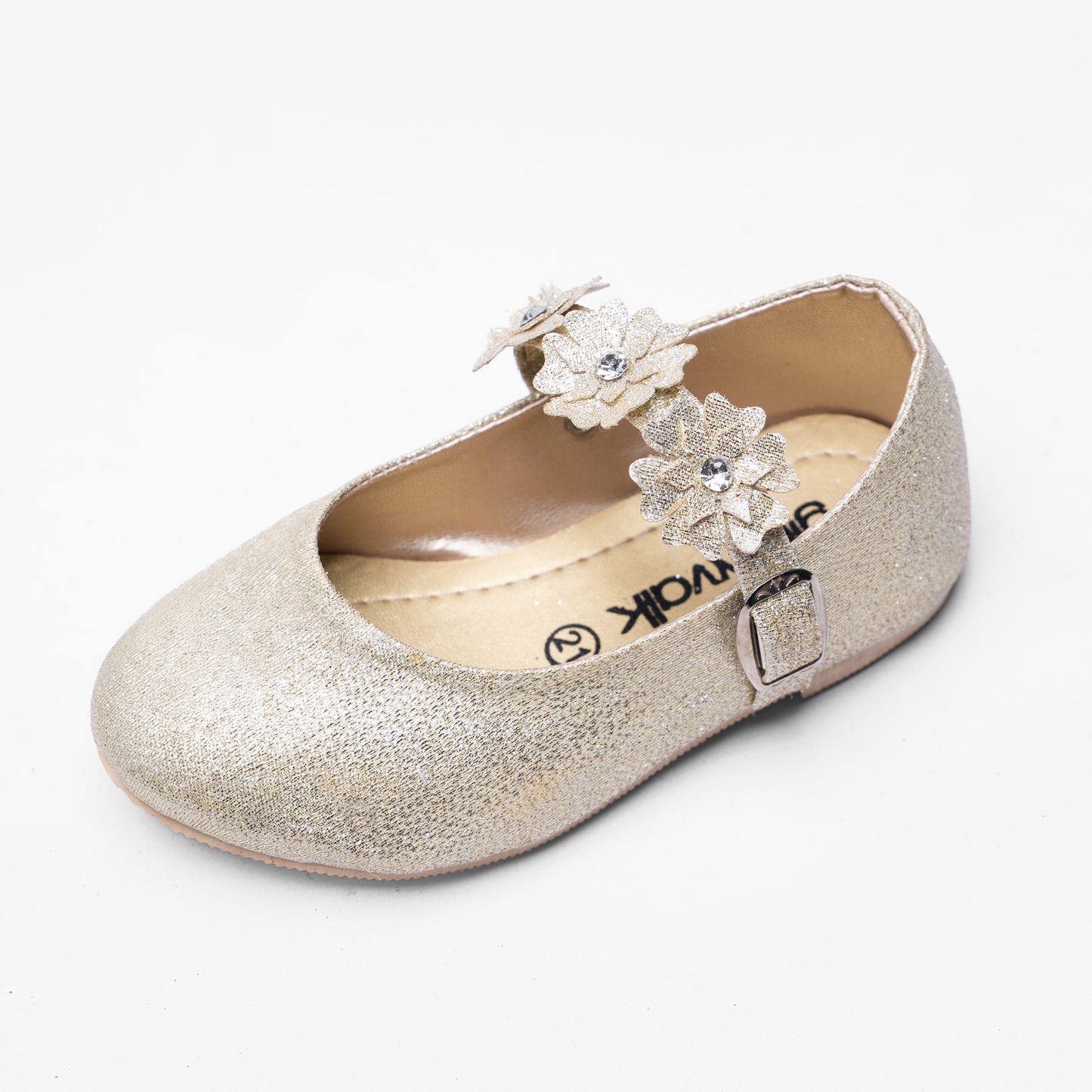Girls' Flower Strap Shoes