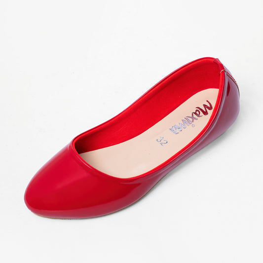 Girls' Patent Ballerina Shoes