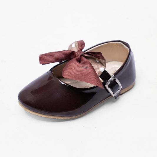 Baby Girls' Court Shoe With Bow
