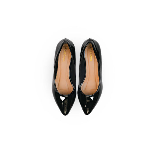 Women's Formal Box Heel Court Shoe