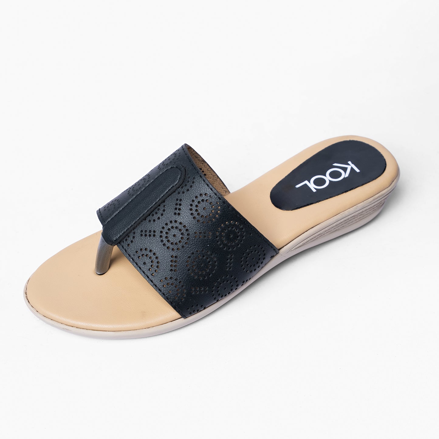 Ladies T-Strap Wedge Sandals