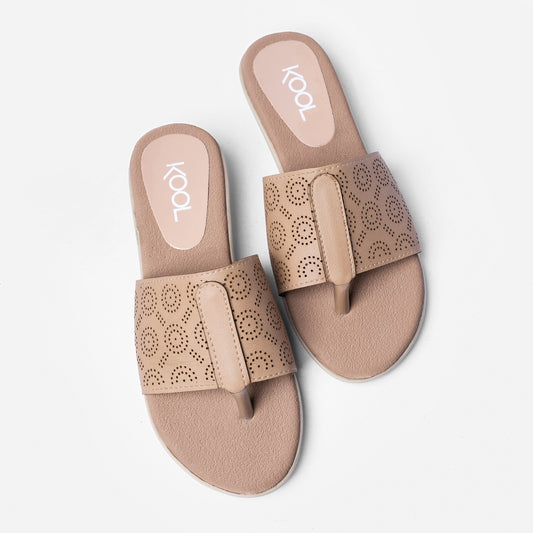 Ladies T-Strap Wedge Sandals
