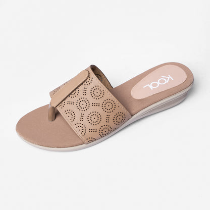 Ladies T-Strap Wedge Sandals