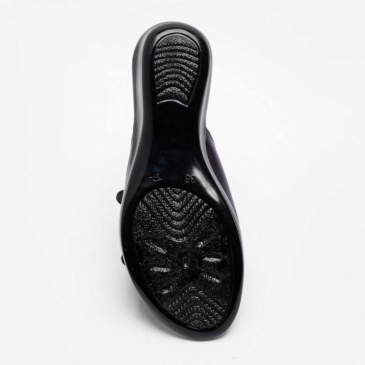 Ladies Double-Buckle Slide Sandals