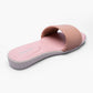 Ladies Padded Textured Slide Sandals