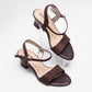Ladies Box Heel Sandal