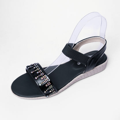 Ladies Embellished Flat Sandals