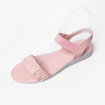 Ladies Embellished Flat Sandals