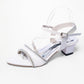 Ladies Box Heel Party Sandal