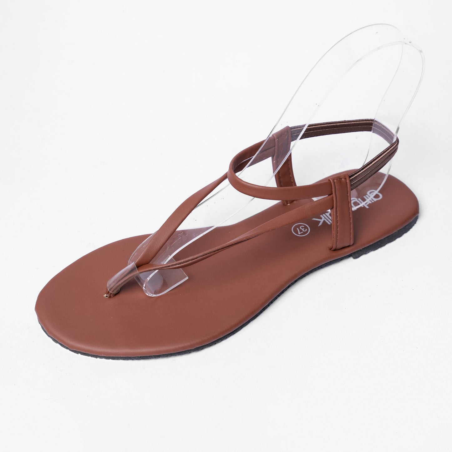 Ladies Ankle Strap Flat Sandal
