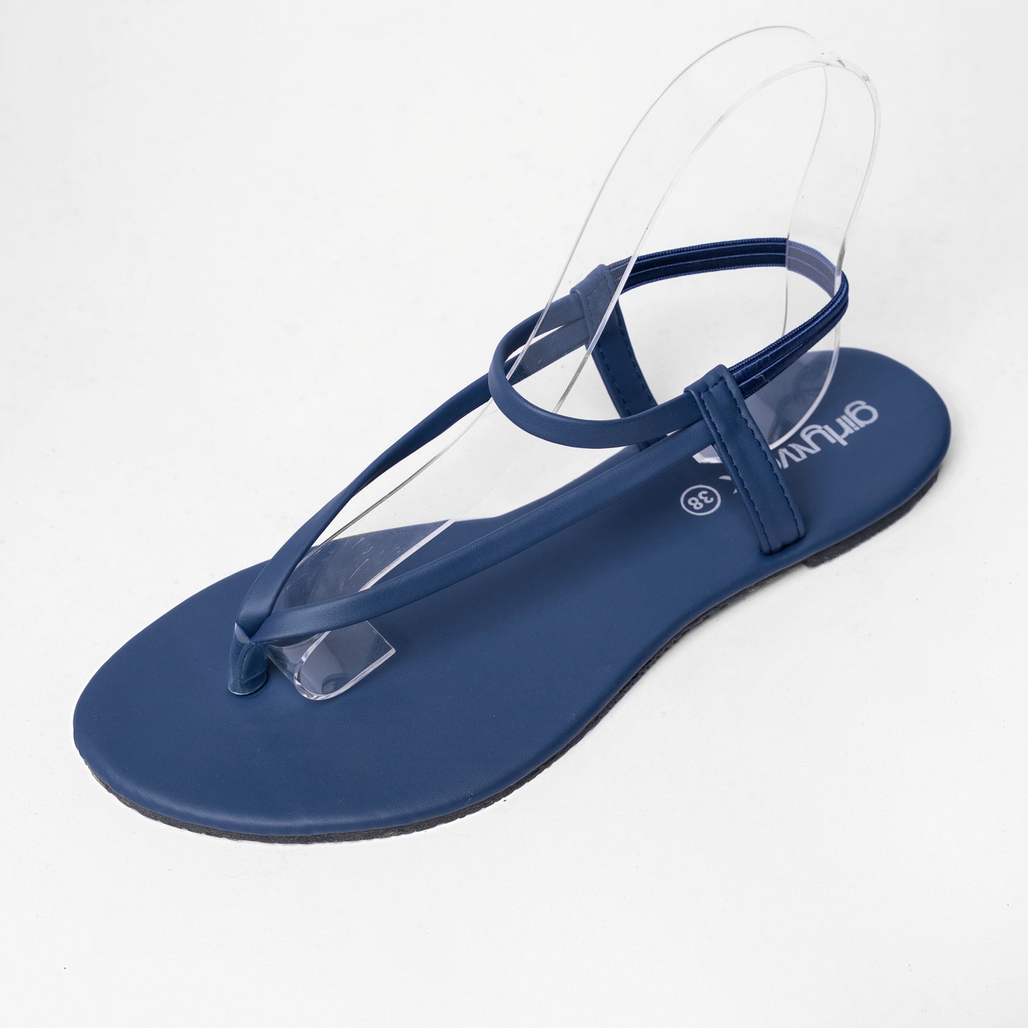 Ladies Ankle Strap Flat Sandal