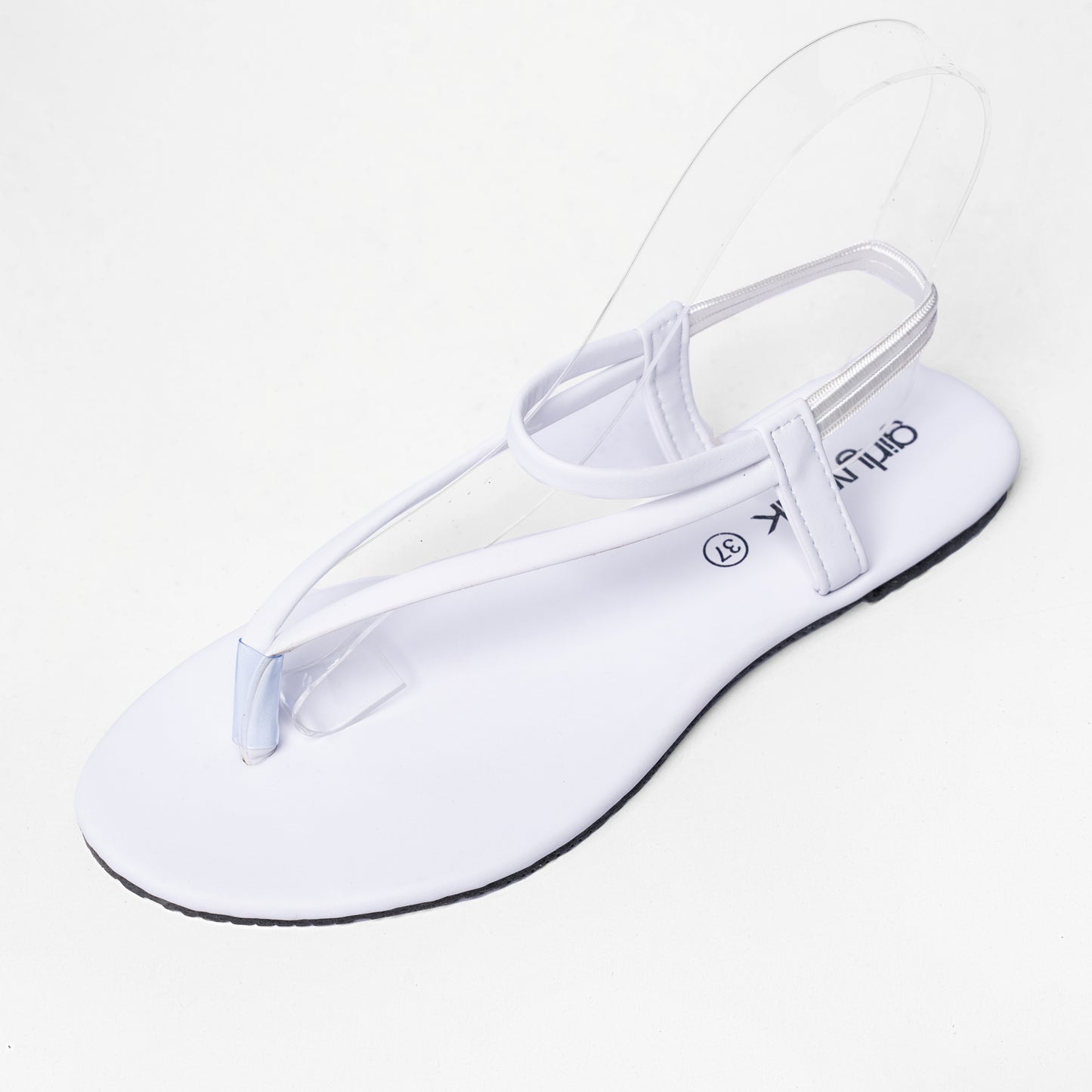 Ladies Ankle Strap Flat Sandal