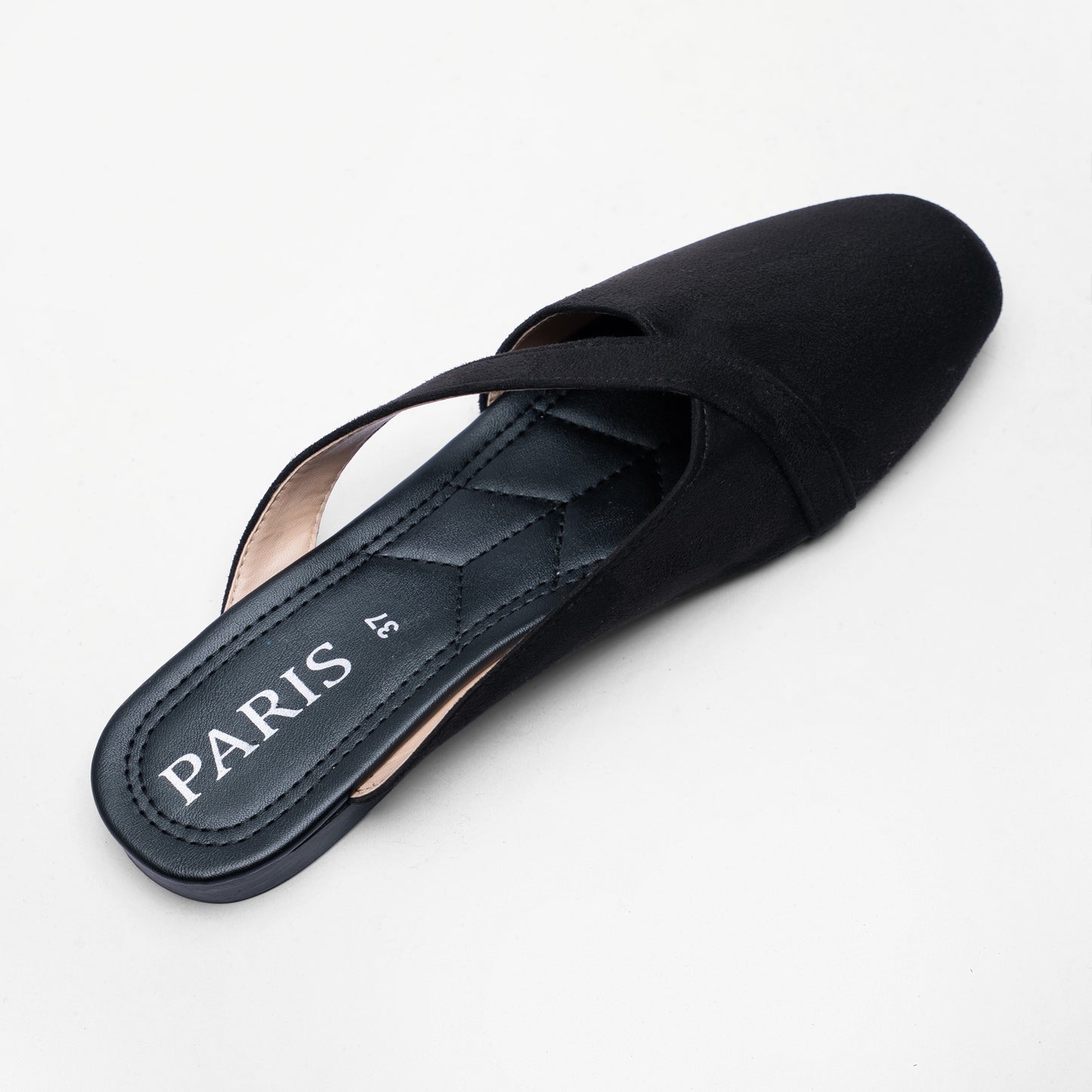 Ladies Criss-Cross Suede Half Court Shoe