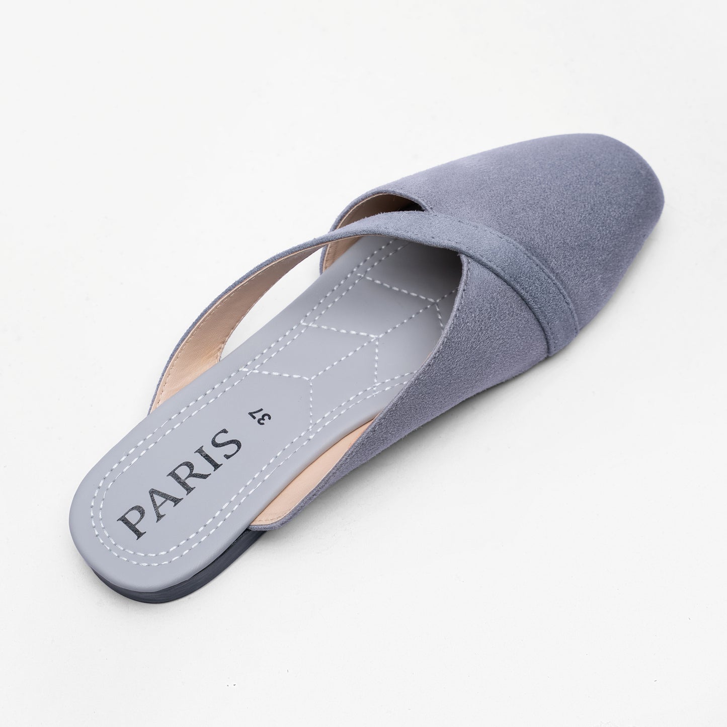 Ladies Criss-Cross Suede Half Court Shoe