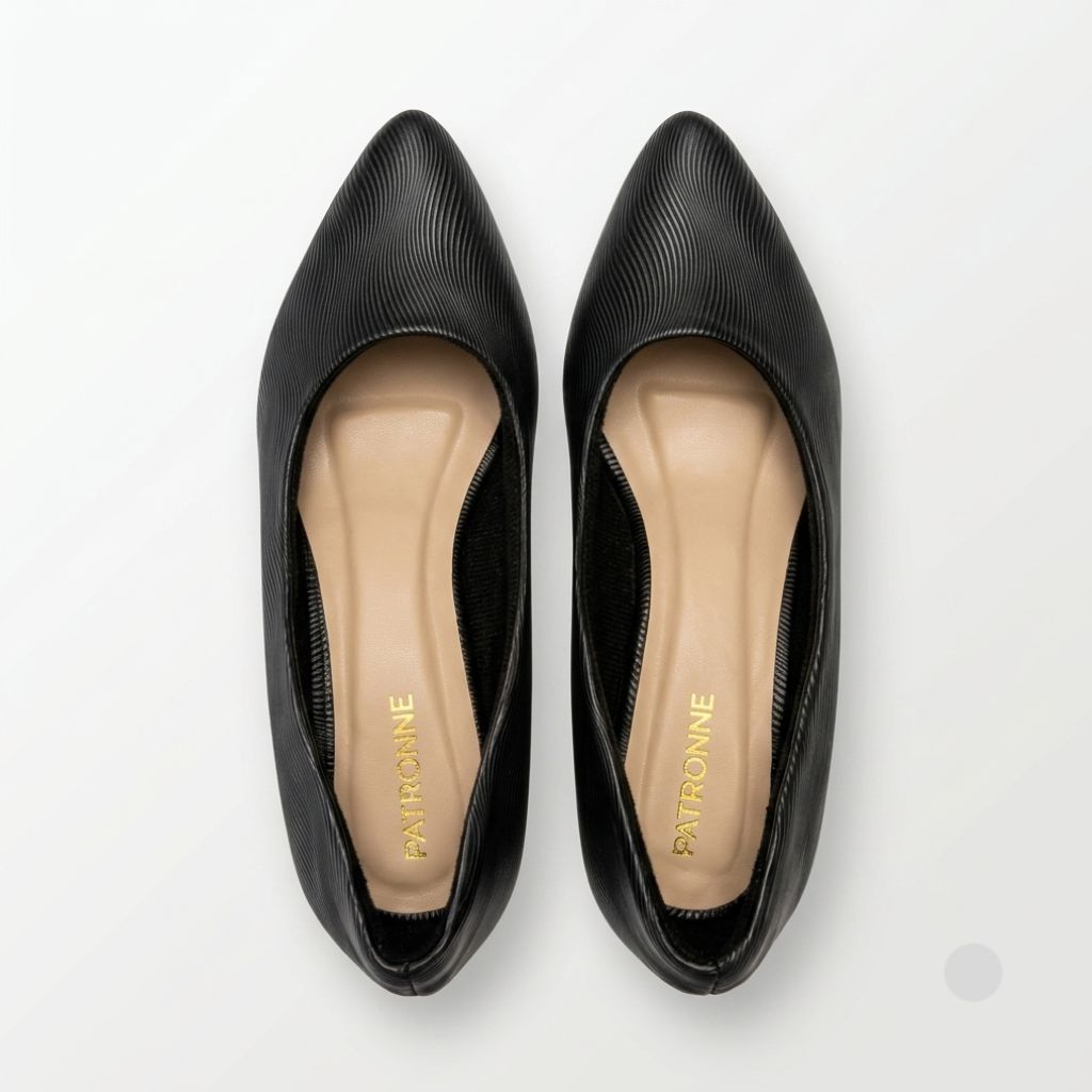 Women's Box Heel Formal Coat Shoe