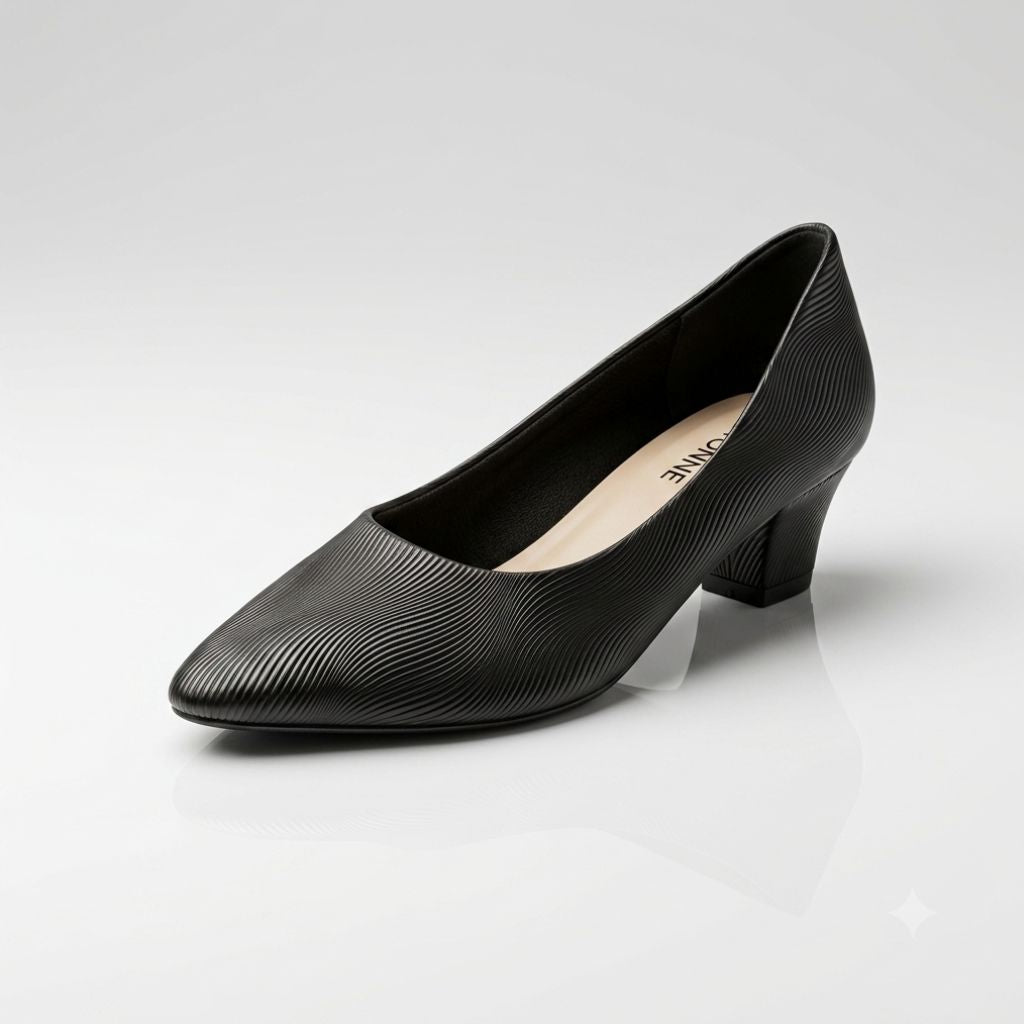 Women's Box Heel Formal Coat Shoe