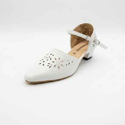 Ladies Box Heel Coat Shoe