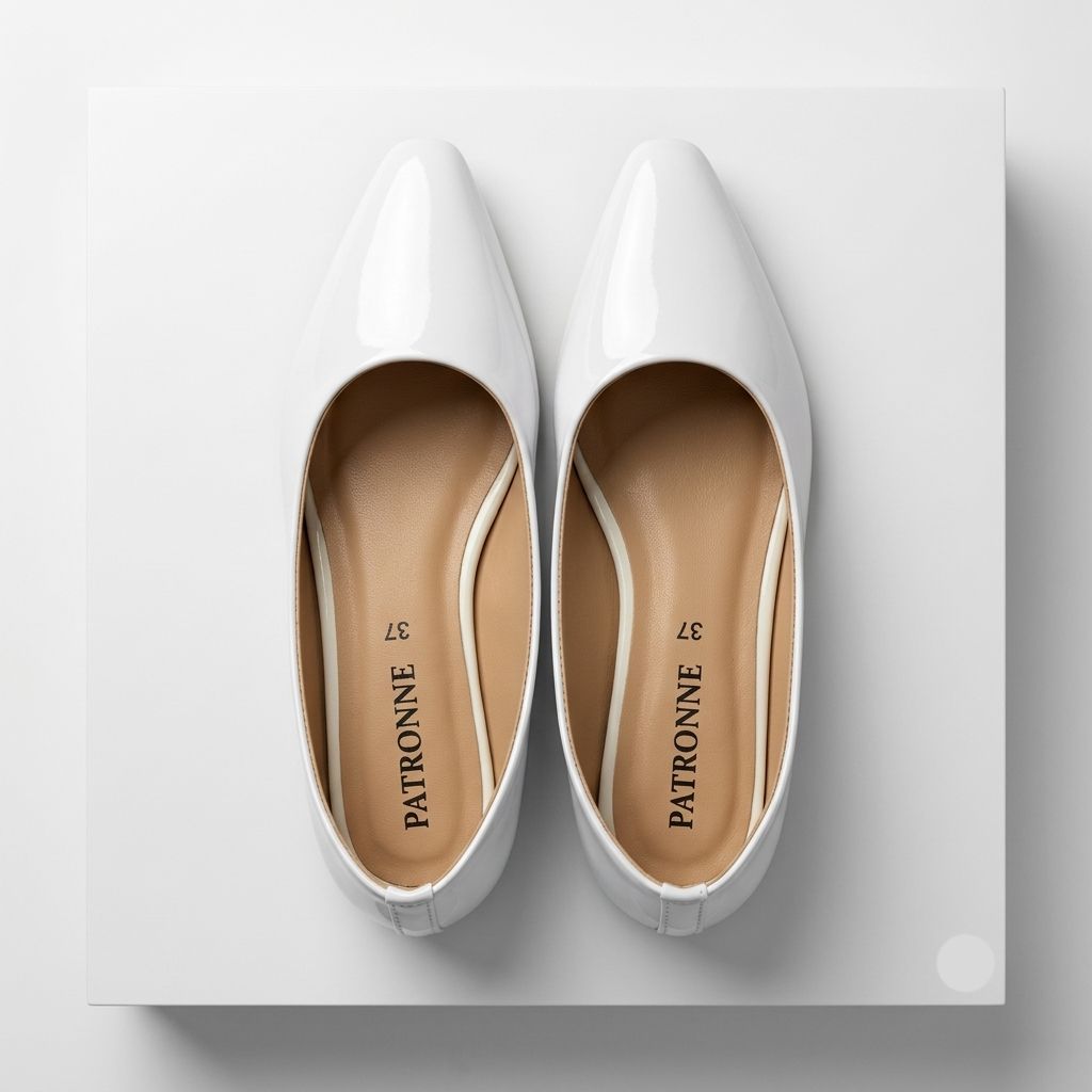 Women's Box Heel Casual Coat Shoe