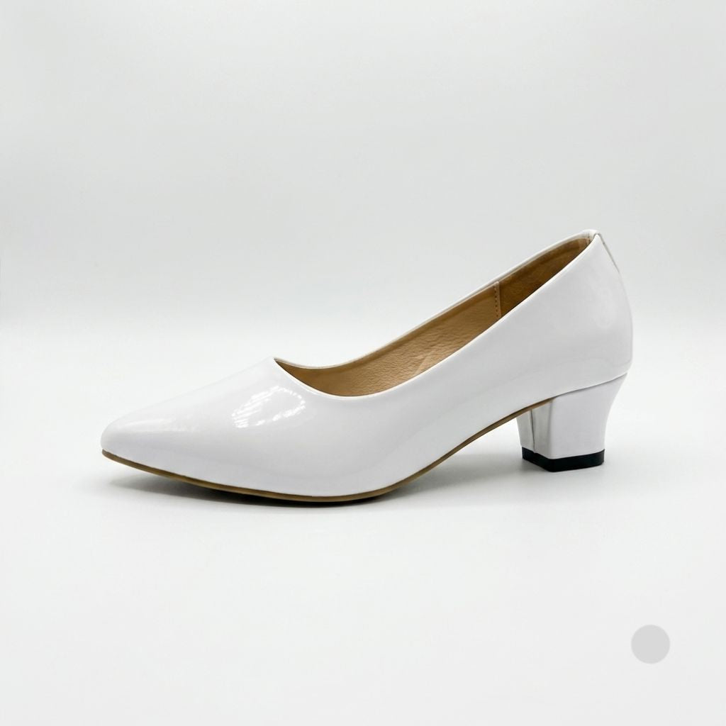 Women's Box Heel Casual Coat Shoe