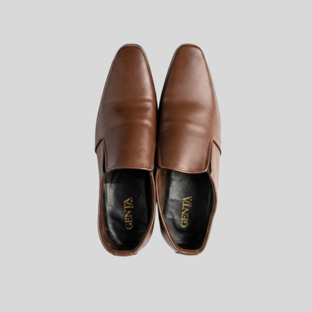 Men's Formal Pump Shoe – Rexine Pointed