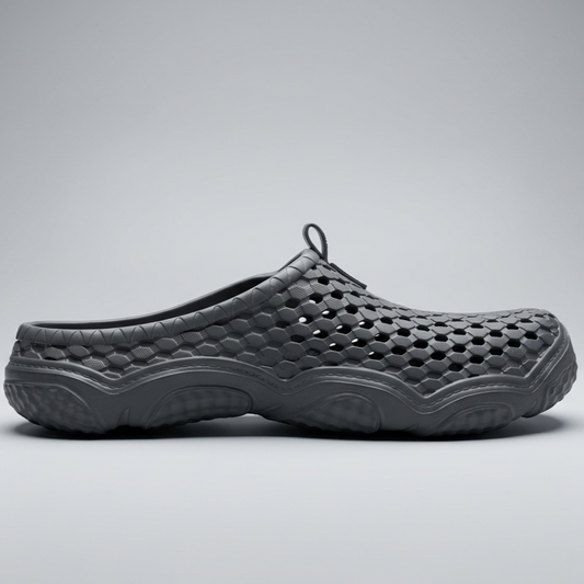 Men's Casual Rubber Half Slipper