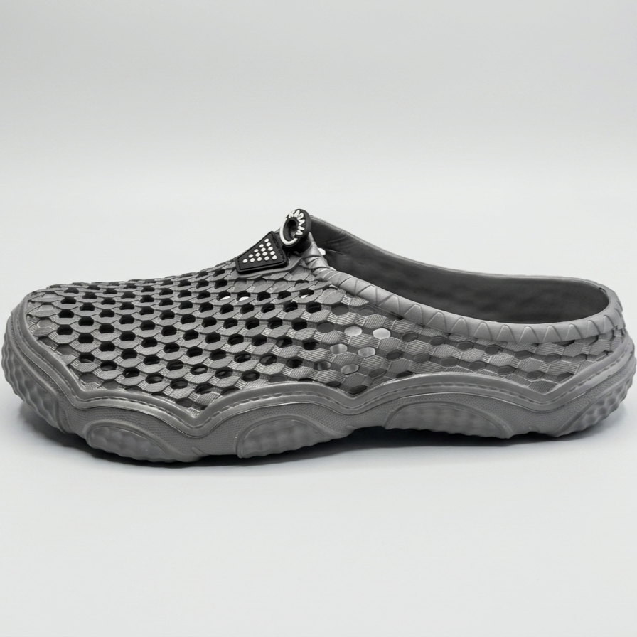 Men's Casual Rubber Half Slipper