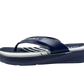 Men's Casual Two-Strap Rubber Sandal – Navy Blue