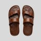 Men's Leather Toe Ring Sandal