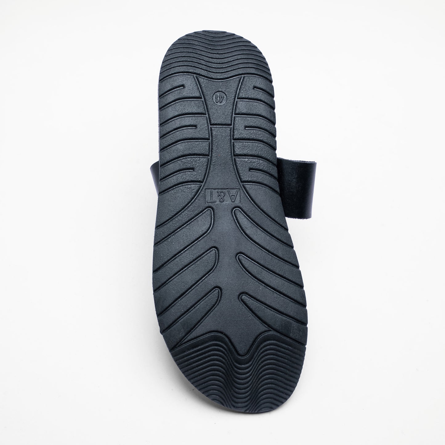Men's Casual Two-Strap Leather Sandals
