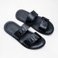 Men's Casual Two-Strap Leather Sandals