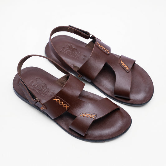 Men's Casual Genuine Leather Strappy Sandals