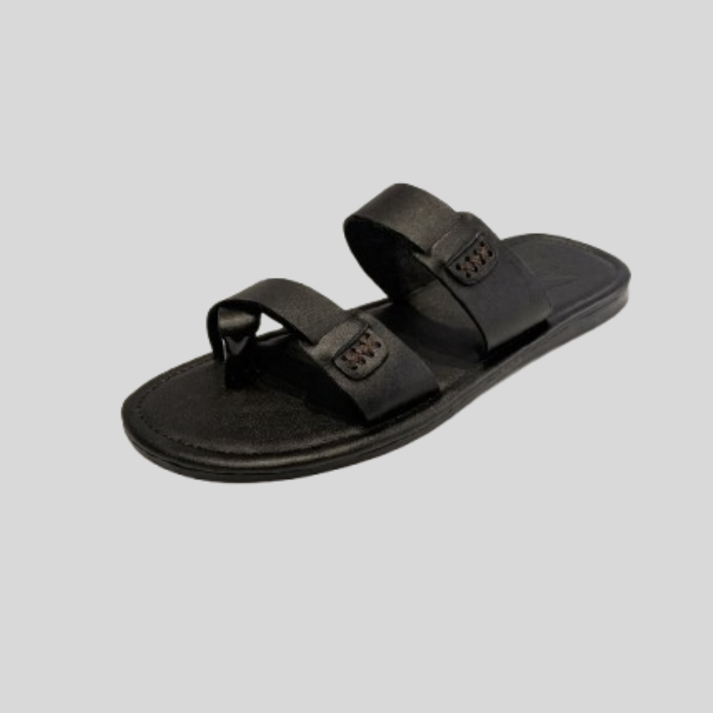 Men's Leather Toe Ring Sandal