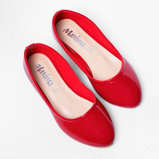 Girls' Patent Ballerina Shoes