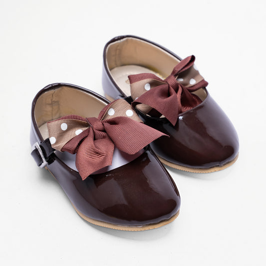 Baby Girls' Court Shoe With Bow