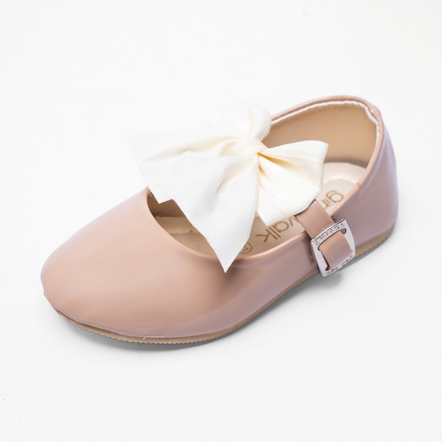 Baby Girls' Court Shoe With Bow