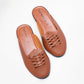 Girls’ Casual Slip-On Flats With Woven Design