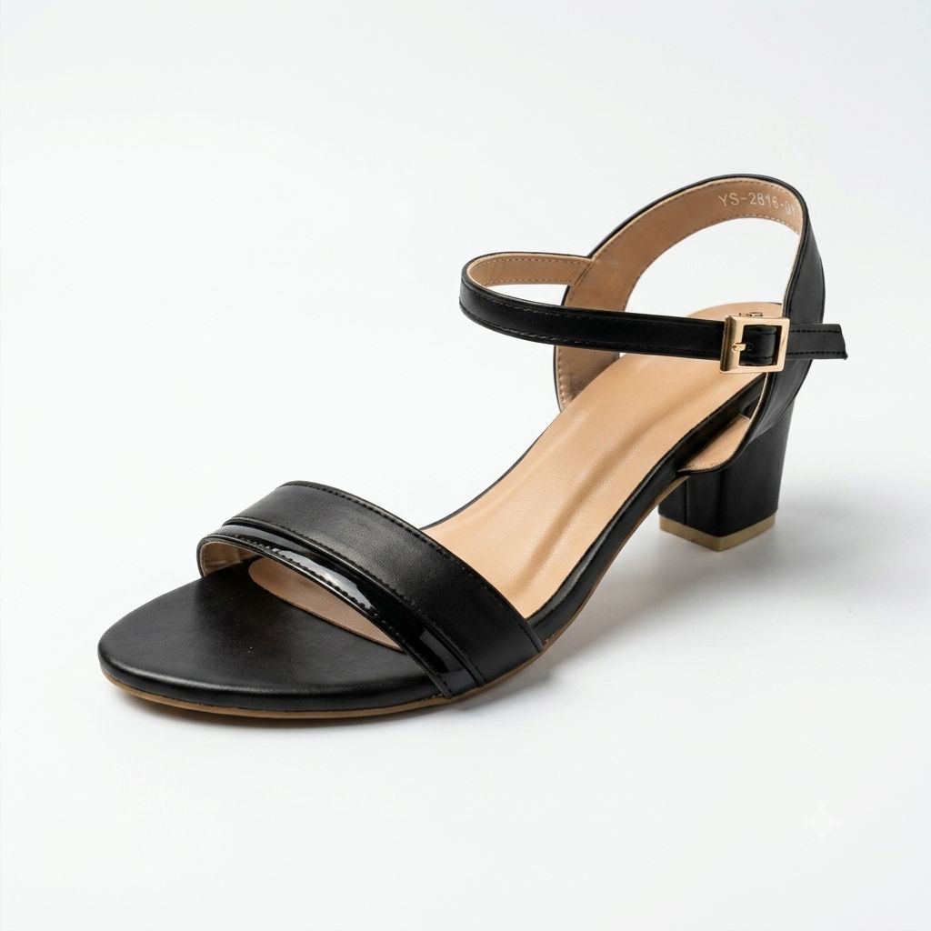 Women's Box Heel Sandal